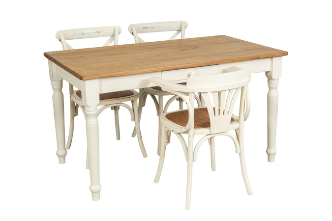 Biscottini Sedia Poltrona Braccioli Thonet Frassino Bianca Anticata Rattan 45x42x77