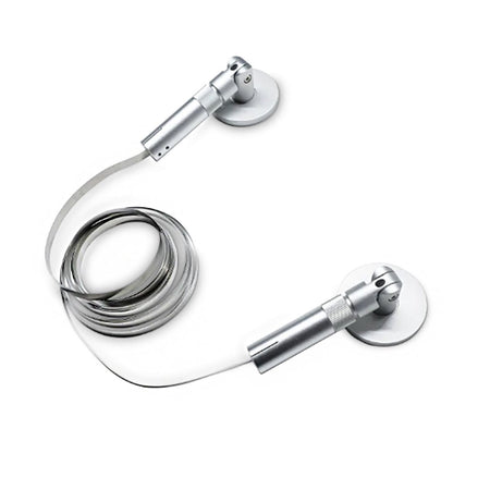 Nastro flessibile acciaio completa di striscia led Ideal Lux TESI 8MM 344904 ACCIAIO 10MT IP20