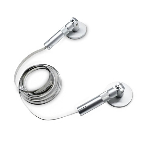 Nastro flessibile acciaio completa di striscia led Ideal Lux TESI 8MM 344904 ACCIAIO 10MT IP20