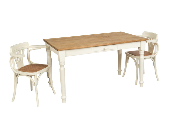 Biscottini Sedia Poltrona Braccioli Thonet Frassino Bianca Anticata Rattan 45x42x77