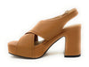 Janet & Janet sandali donna in pelle cuoio J-290