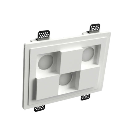 Faretto incasso Lampadari Bartalini IHCCACS FP12 GU10 LED gesso verniciabile