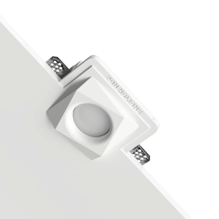 Faretto incasso Lampadari Bartalini ETNAMAID FP14 GU10 LED gesso verniciabile