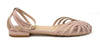 Francesco Milano ballerina ragnetto in pelle cipria C11 06A