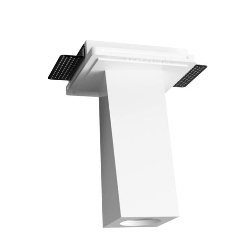 Faretto incasso Lampadari Bartalini ESREVER 3 FP34 GU10 LED gesso verniciabile