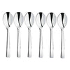 Set cucchiaini caffè Abert F17PN0621 MIRAGE Acciaio lucido