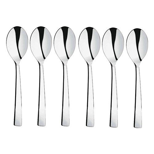 Set cucchiaini caffè Abert F17PN0621 MIRAGE Acciaio lucido