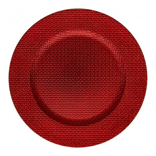 Sottopiatto Brandani Rosso 33 cm