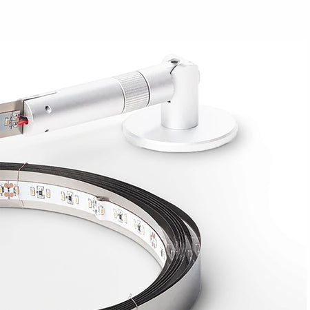 Nastro flessibile acciaio completa di striscia led Ideal Lux TESI 20MM 302256 BIANCO 5MT 50W IP20