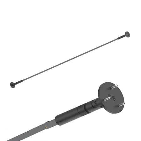 Nastro flessibile acciaio completa di striscia led Ideal Lux TESI 20MM 302263 NERO 5MT 50W IP20