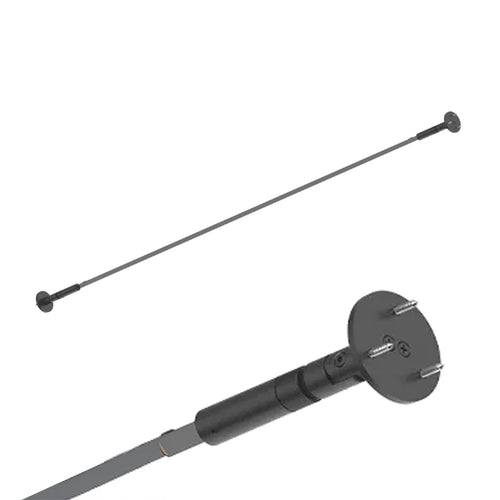 Nastro flessibile acciaio completa di striscia led Ideal Lux TESI 20MM 302263 NERO 5MT 50W IP20