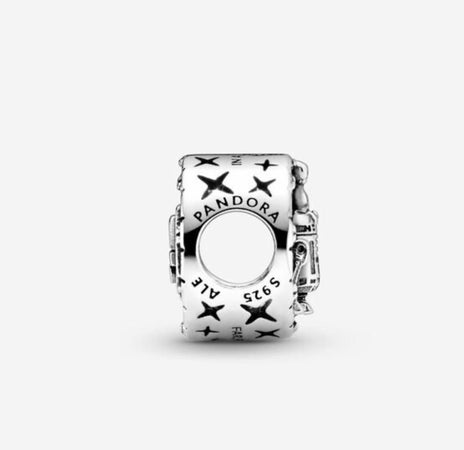 Pandora Star Wars, charm openwork C-3PO e R2-D2