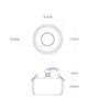 Faretto incasso Lampadari Bartalini DIRBYH R GU10 LED gesso verniciabile