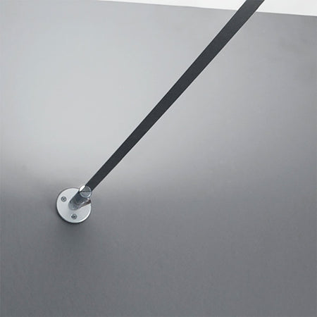 Nastro flessibile acciaio da esterno completa di striscia led Ideal Lux TESI 20MM 302263 NERO 5MT 50W IP65