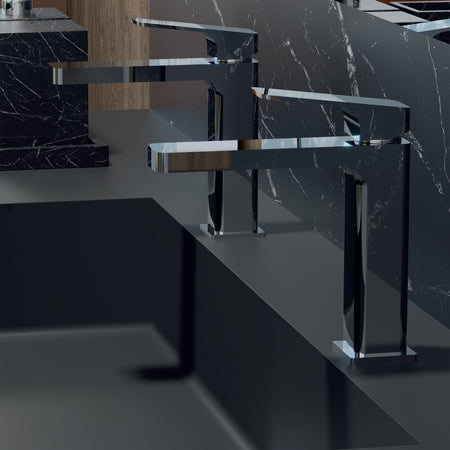Rubinetto Lavabo Cromato - Serie TDEL
