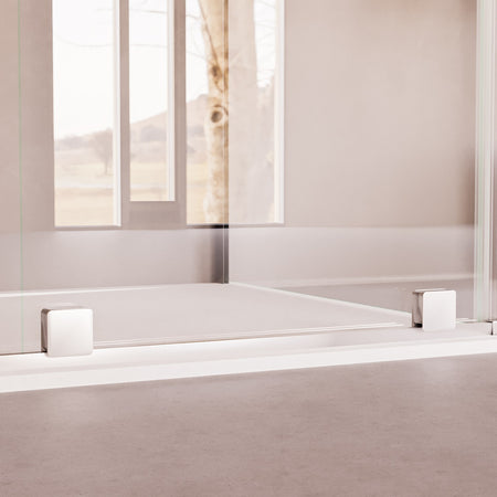 Box doccia due lati anta scorrevole senza profili 8mm H200 BRENTA