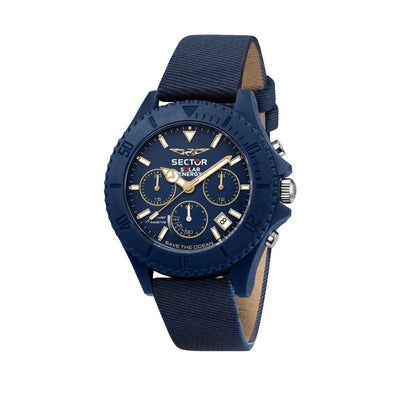 Orologio SECTOR uomo Save the Ocean cronografo / blu