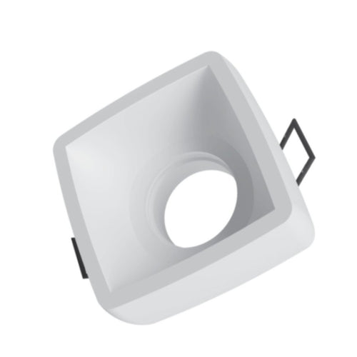 Faretto incasso Lampadari Bartalini DIRBYH Q GU10 LED gesso verniciabile