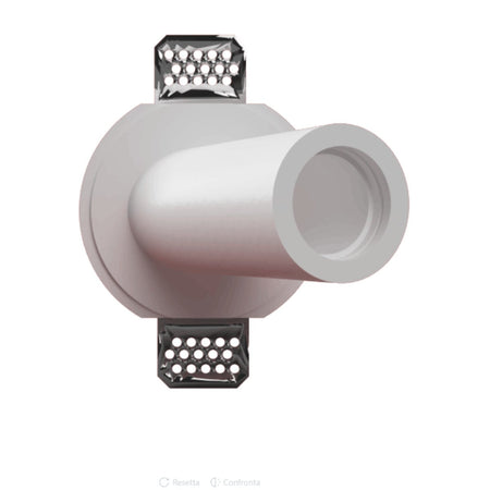 Faretto incasso Lampadari Bartalini INATALP TS10 GU10 LED inclinato gesso verniciabile