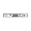 NVR 8CH 8Mpx H.265 HDMI P2P ALARM 4K