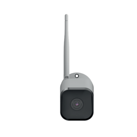 TELECAMERA ISIWI WIRELESS SQUARE 4MPX BULLET FISSA PER ESTERNO IR LED AUDIO BIDIREZIONALE SD CARD IP