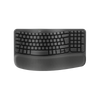 Logitech 920-012332 tastiera Ufficio RF senza fili + Bluetooth QWERTY Nordic Grafite (WAVE KEYS FOR BUSINESS GRAPHITE - PAN - 2.4GHZ/BT NORDIC-613 - B2B) - Versione Tedesca