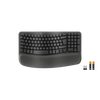 Logitech 920-012332 tastiera Ufficio RF senza fili + Bluetooth QWERTY Nordic Grafite (WAVE KEYS FOR BUSINESS GRAPHITE - PAN - 2.4GHZ/BT NORDIC-613 - B2B) - Versione Tedesca