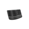 Logitech ERGO 920-012304 tastiera Ufficio RF senza fili + Bluetooth QWERTY US International Grafite (Wave Keys keyboard RF - Wireless + Bluetooth QWERTY - US International Graphite - Warranty: 12M)