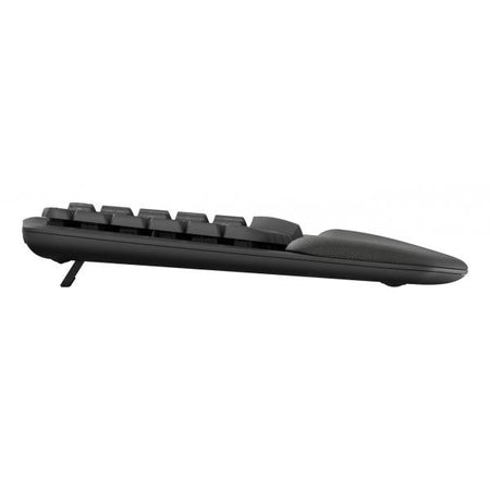 Logitech ERGO 920-012304 tastiera Ufficio RF senza fili + Bluetooth QWERTY US International Grafite (Wave Keys keyboard RF - Wireless + Bluetooth QWERTY - US International Graphite - Warranty: 12M)