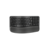 Logitech 920-012298 tastiera Ufficio RF senza fili + Bluetooth QWERTY Nordic Grafite (Logitech Wave Keys - Graphite)