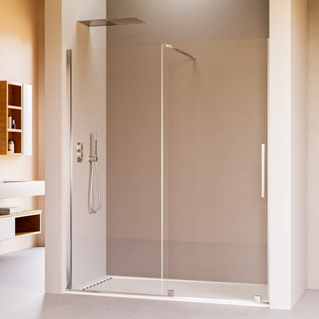 Porta doccia scorrevole 8mm H200 senza profili BRENTA
