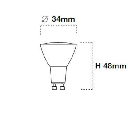 Faretto incasso Lampadari Bartalini INATALP QS10 GU10 LED inclinato gesso verniciabile