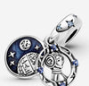 Pandora Star Wars, charm pendente doppio Principessa Leila