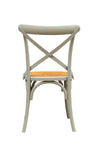 Biscottini Sedia Thonet Biscottini Frassino Massello Rattan Grigio Anticato 48x52x88