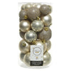 Amicasa Pallina albero 30pz Clindro Sfera Mix Pearl 9022906