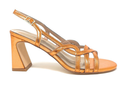 Francesco Milano sandali donna arancio G41 02N