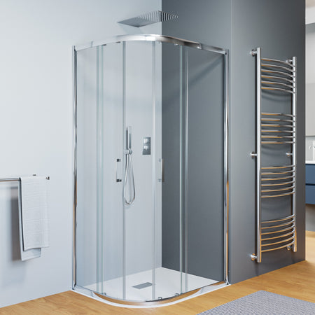 Box doccia semicircolare 80x100 scorrevole 6mm - Atena