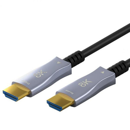 Goobay 65560 cavo HDMI 30 m HDMI tipo A [Standard] Nero (Optical Hybrid Ultra High Speed HDMI)