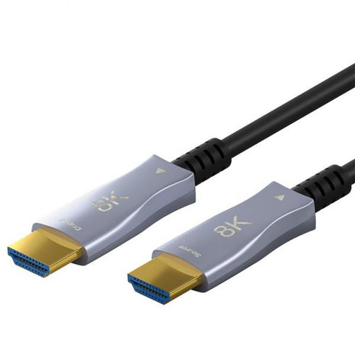 Goobay 65560 cavo HDMI 30 m HDMI tipo A [Standard] Nero (Optical Hybrid Ultra High Speed HDMI)
