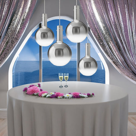 Lampadario incasso Perenz AMPOLLA 8310 SP LC 8029 CR LED 5W 3000K 340LM controsoffitto