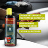 Synpol - Kit Crema Detergente più Panno in Microfibra - per Tutte le Superfici