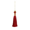 Nappa ornamentale h 18 cm per decorazioni natalizie