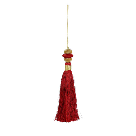Nappa ornamentale h 18 cm per decorazioni natalizie