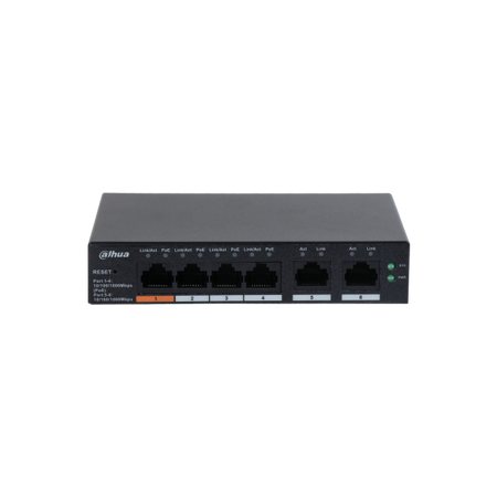 Dh-cs4006-4gt-60 Switch Di Rete Gestito L2 Gigabit Ethernet (10/100/1000) Supporto Power Over Ethernet (poe)