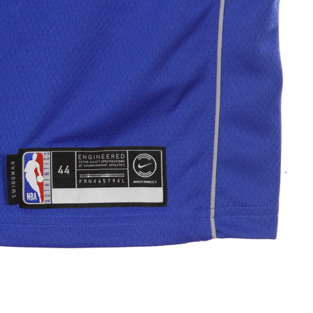 NIKE NBA Canotta Basket Uomo Nba Swingman Jersey Icon Edition No 6 Kristaps Porginzis Dalmav Road Game Royal/college Navy da uomo