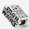 Pandora Star Wars, Charm in Argento con logo in 3D