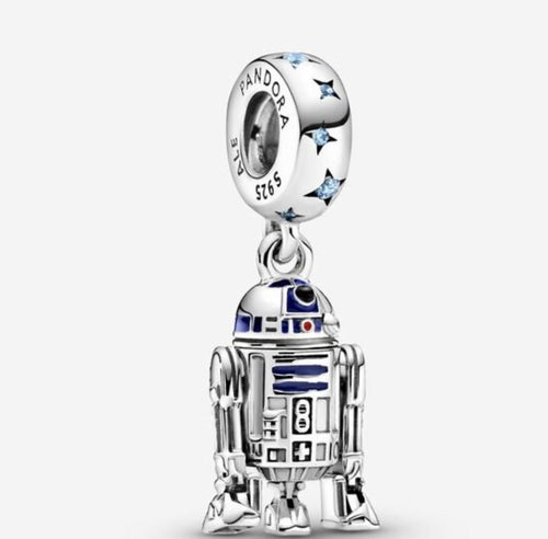 Pandora Star Wars, charm pendente R2-D2