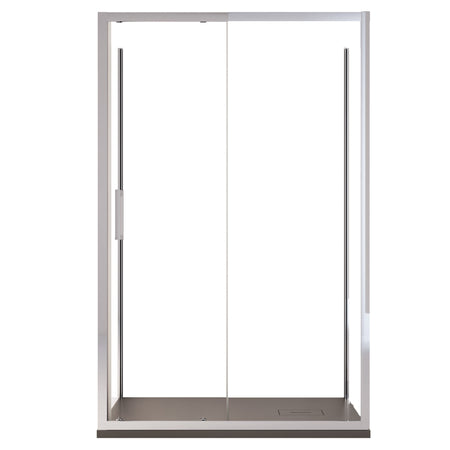 Box Doccia Tre lati anta Scorrevole in Cristallo Trasparente 6mm H195 AGATA