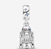 Pandora Star Wars, charm pendente R2-D2