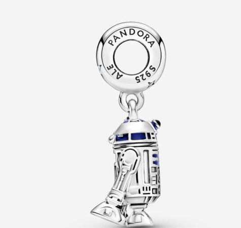 Pandora Star Wars, charm pendente R2-D2